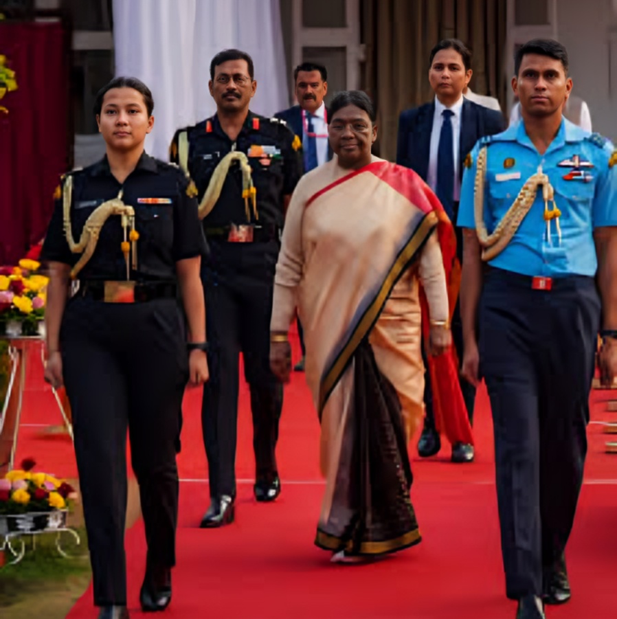 Major Navya Shekhawat Becomes First Woman Army Officer to Serve as President Droupadi Murmu’s ADC