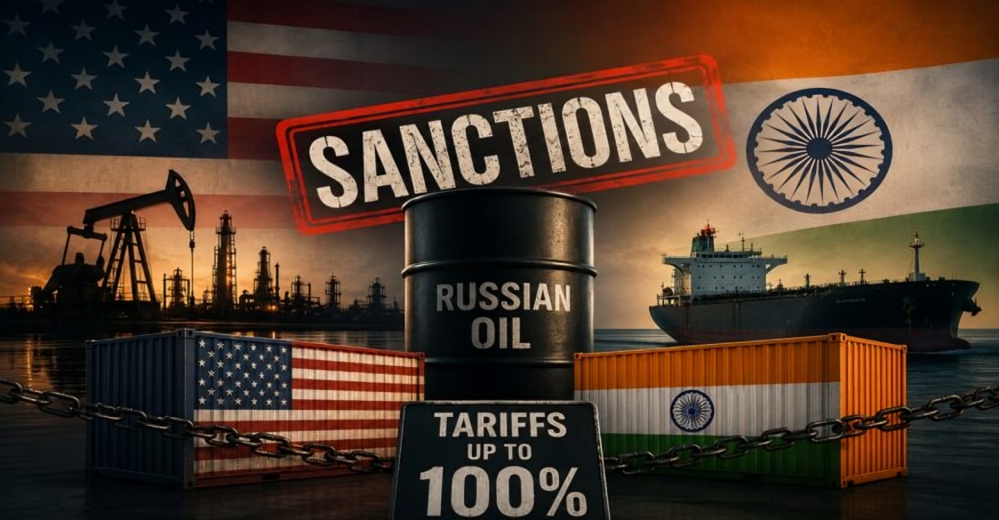 US Russia Sanctions Bill: India Named in Amendment for Potential 100 Percent Tariff Over Russian Oil
