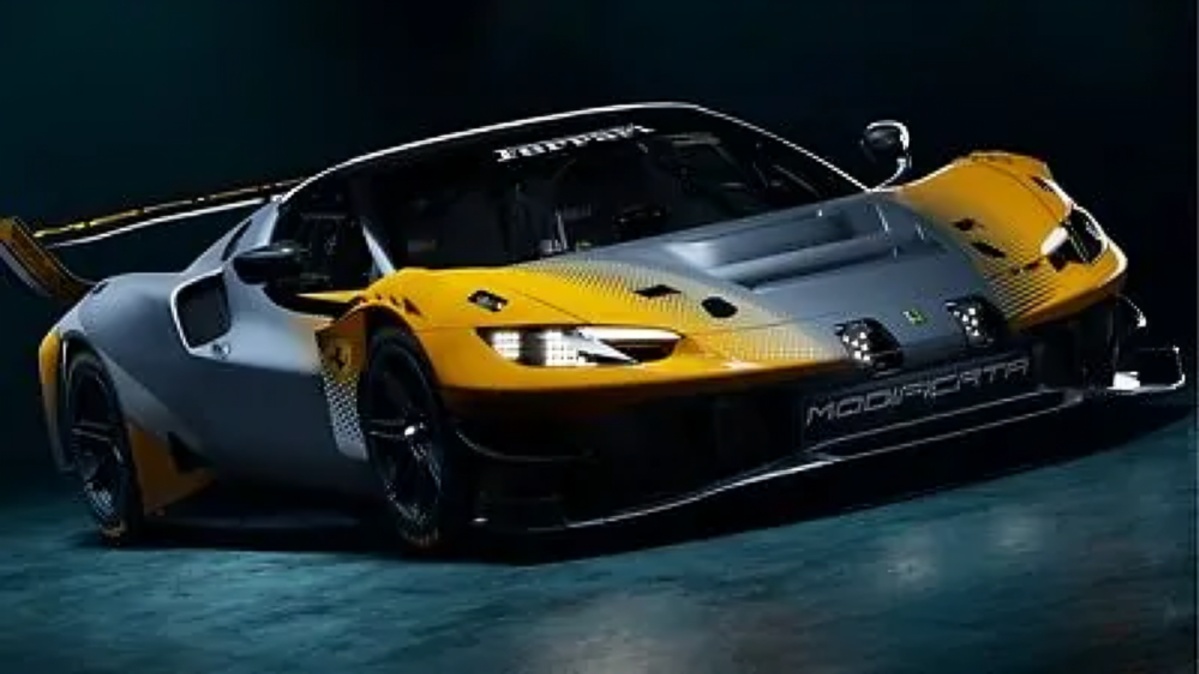 Ferrari 296 GT Modificata Revealed With 730 HP and 1,330 kg Dry Weight