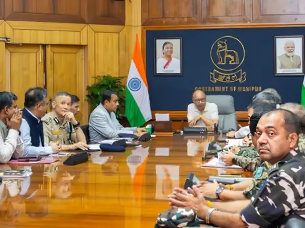 Manipur Security Review: New Vulnerable Areas Identified, Additional Deployment Discussed