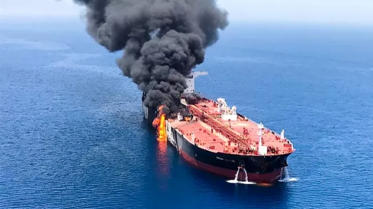 Iran Says IRGC Struck Togo Flagged Oil Tanker in Strait of Hormuz