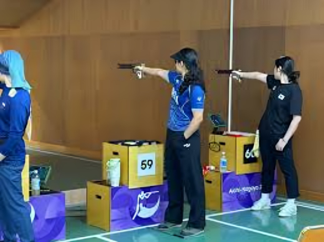 Asian Games 2026: Manu Bhaker Finishes Fifth in Women’s 10m Air Pistol Final