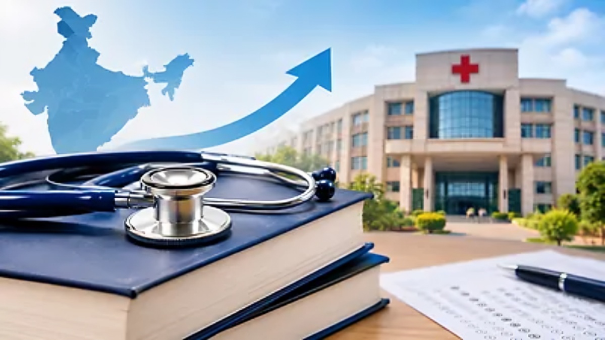 NEET UG 2026 NMC Adds 13,636 MBBS Seats Total Approved Seats Reach 1,40,664