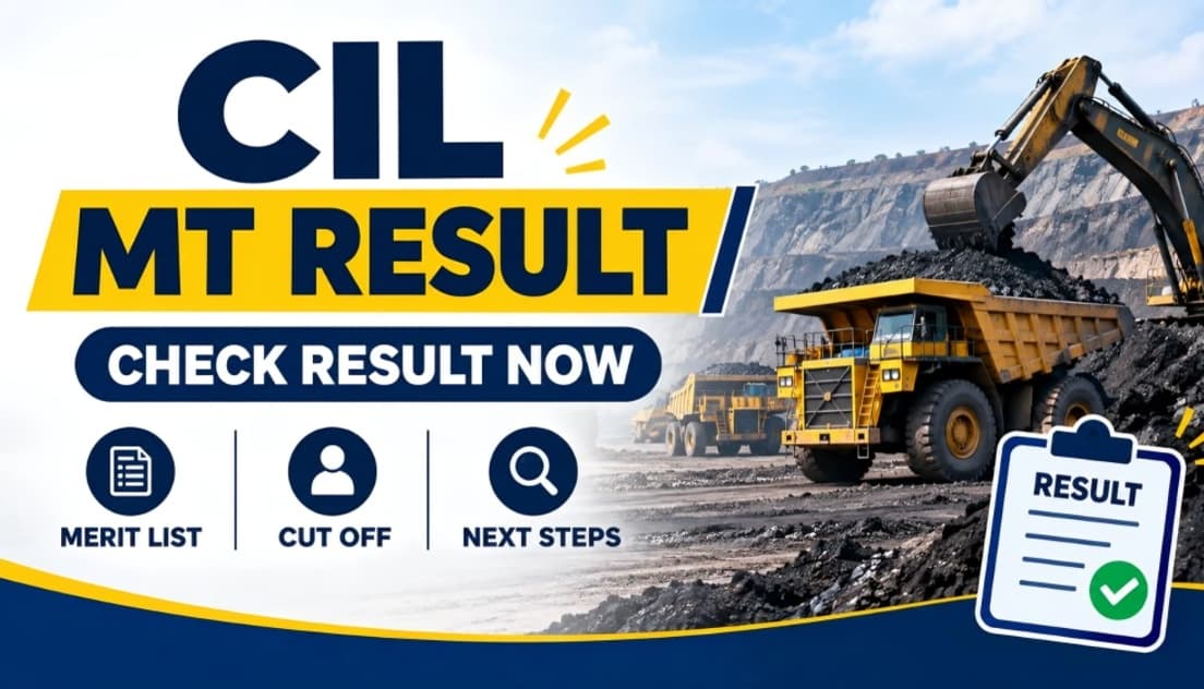 CIL MT Result 2026: Management Trainee Result Expected Shortly at coalindia.in, Check Merit List and
