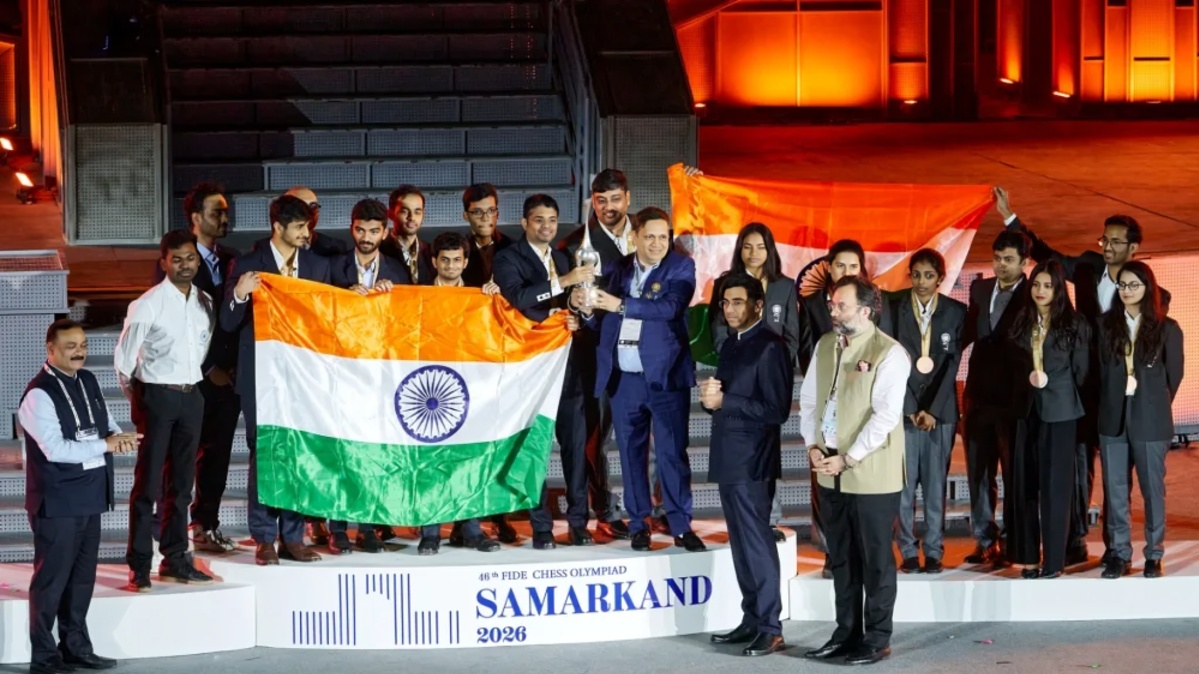 Chess Olympiad 2026 India Retains Nona Gaprindashvili Trophy for Third Consecutive Time