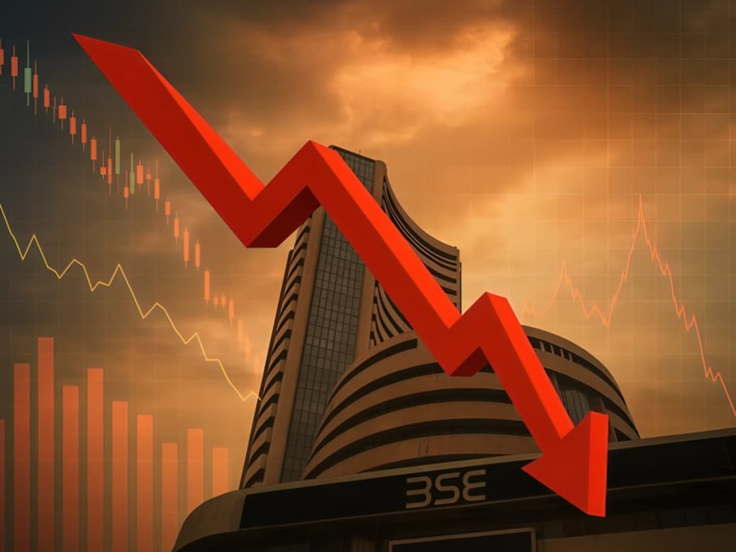 Stock Market Crash: Sensex Falls Over 1,000 Points, Nifty Below 22,850 as Oil and Bond Yields Rise