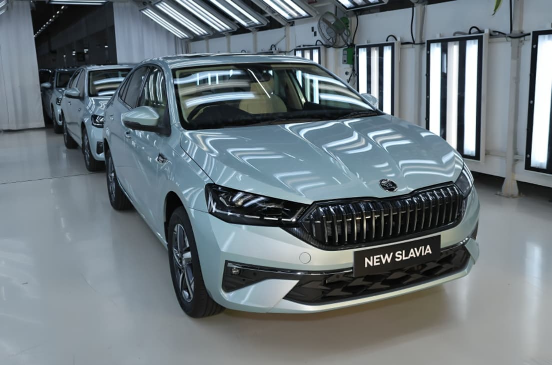 2026 Skoda Slavia Facelift Production Begins Ahead of Festive Season Launch
