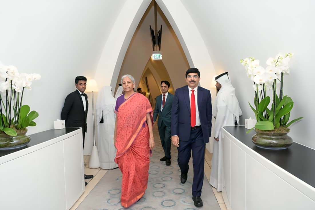 Nirmala Sitharaman’s Four Key Doha Meetings With Saudi Arabia, Switzerland, Jordan and Nepal