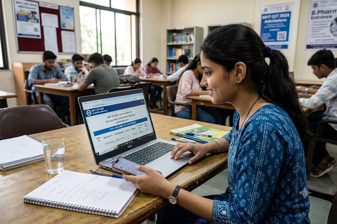 Maharashtra Pharmacy Admissions 2026: 14,736 Students Get First Choice Colleges in CAP Round 1