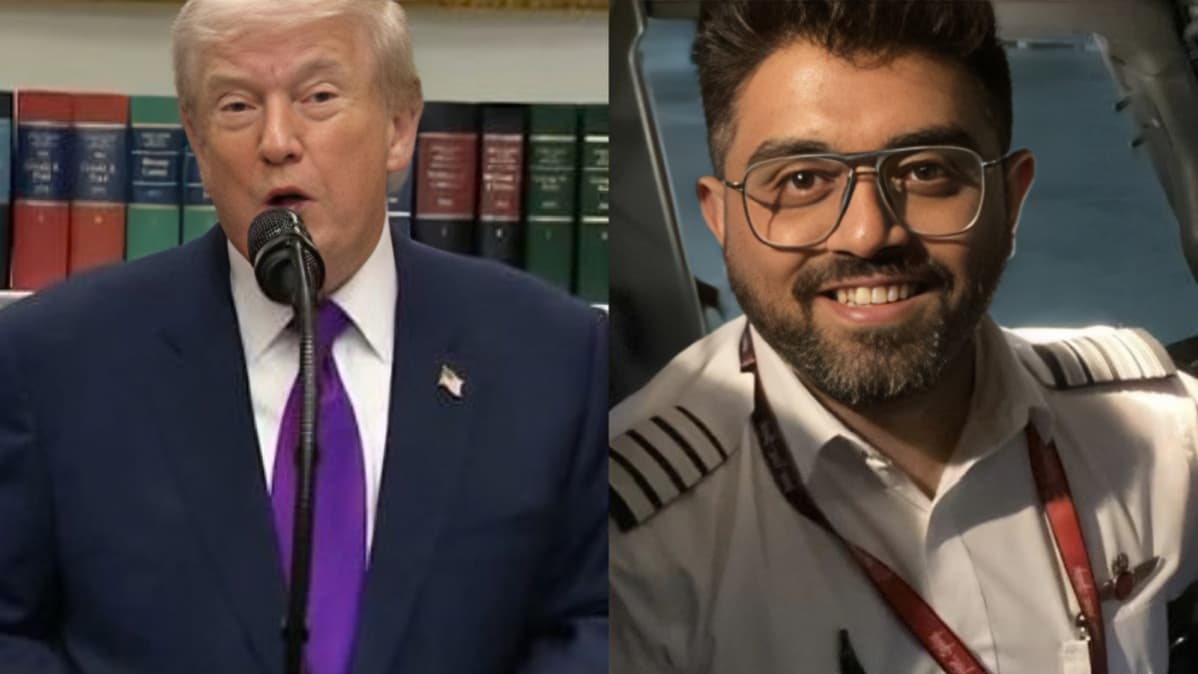 Trump Praises Indian Flydubai Pilot Smit Machchhar After Cockpit Attack