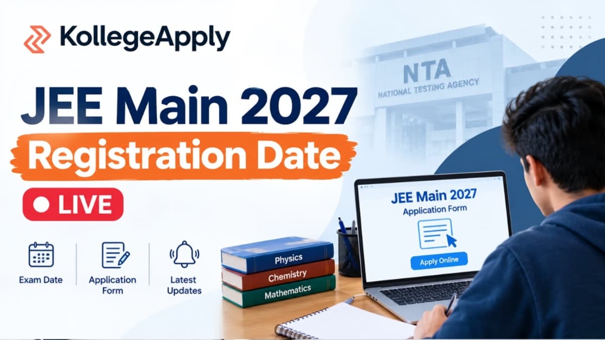JEE Main 2027 Registration Expected Soon on NTA Portal Check January Exam Dates and Eligibility