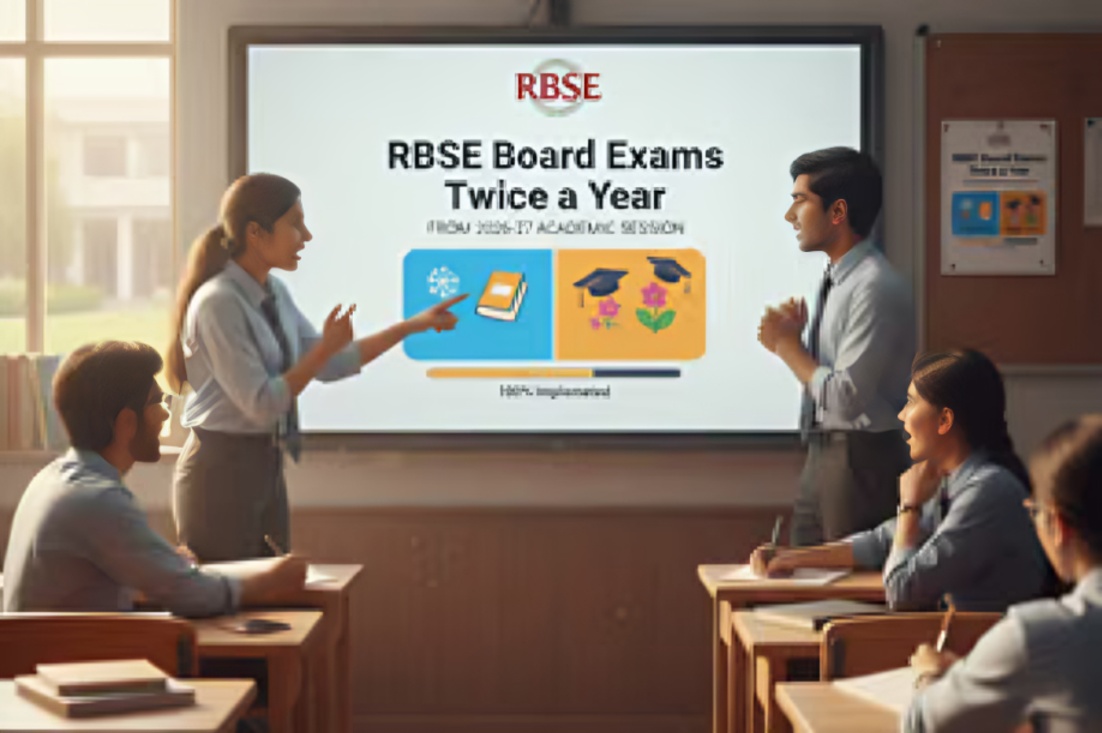 RBSE Class 10 and Praveshika Exams to Be Held Twice a Year From 2026-27