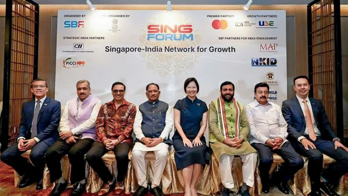 Chhattisgarh CM Vishnu Deo Sai Secures Rs 43,600 Crore Investment Commitments From Singapore