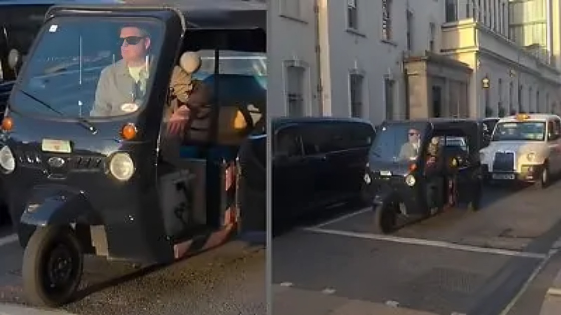 Anand Mahindra Shares Video of Mahindra Rickshaw in London, Social Media Reacts