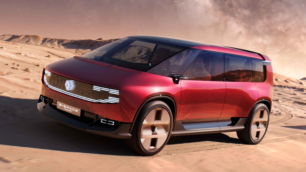 Renault E-Space Concept Unveiled at Paris Motor Show 2026 With Six Seats and an All-Electric Design