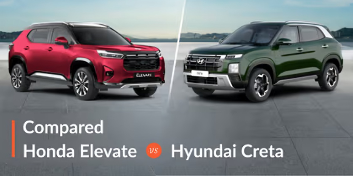 Honda Elevate Facelift vs Hyundai Creta: Price, Engine, Features and Key Differences