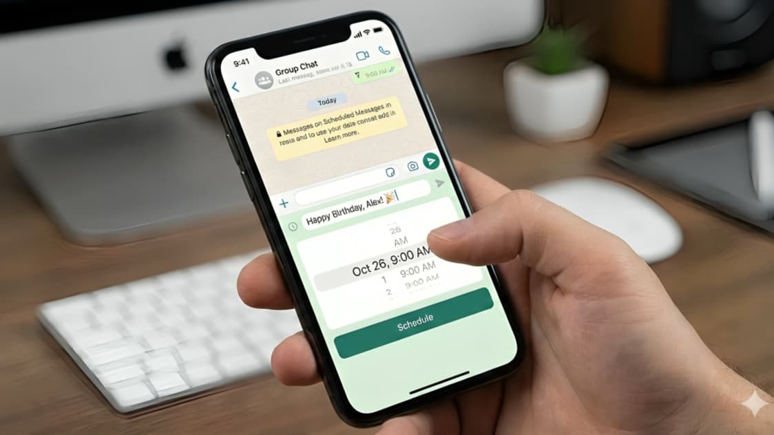 WhatsApp May Introduce Message Scheduling on Android, Including Photos and Videos