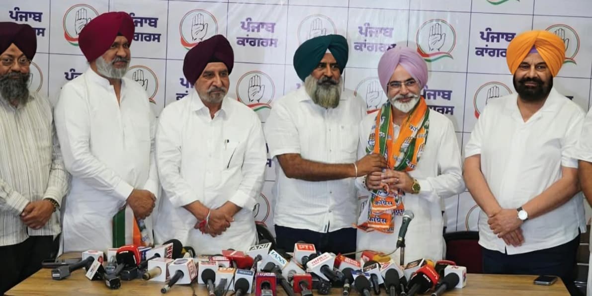 Bhagwant Mann’s Former OSD Manjit Singh Sidhu Joins Congress Ahead of 2027 Punjab Assembly Elections