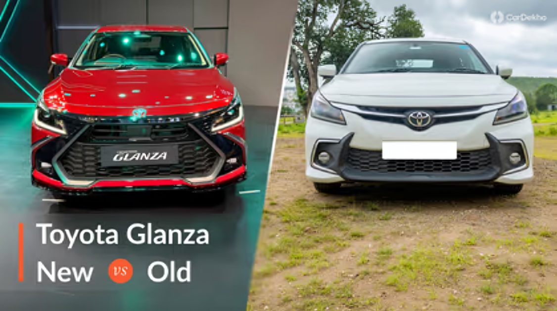 2026 Toyota Glanza Facelift vs Old Model: Price, Engine, Features and Safety Compared