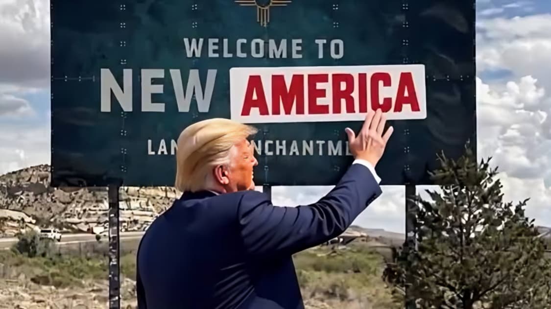 Trump Renews Call to Rename New Mexico ‘New America’, Claims It Could Boost Property Values
