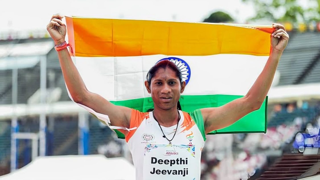 Deepthi Jeevanji Wins Gold at Asian Para Games 2026, Sets Games Record in Women’s 400m T20