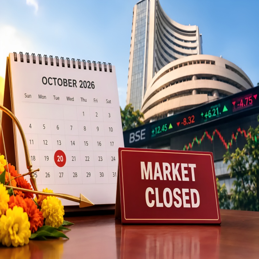 Stock Market Holiday for Dussehra 2026: Are NSE, BSE and MCX Open Today?