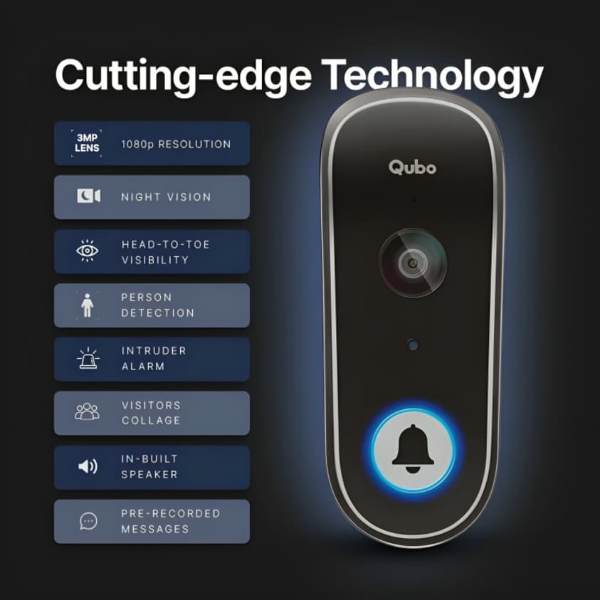 Qubo Video Doorbell Pro Review: Clear Video and Easy Setup, but Notifications Need Improvement