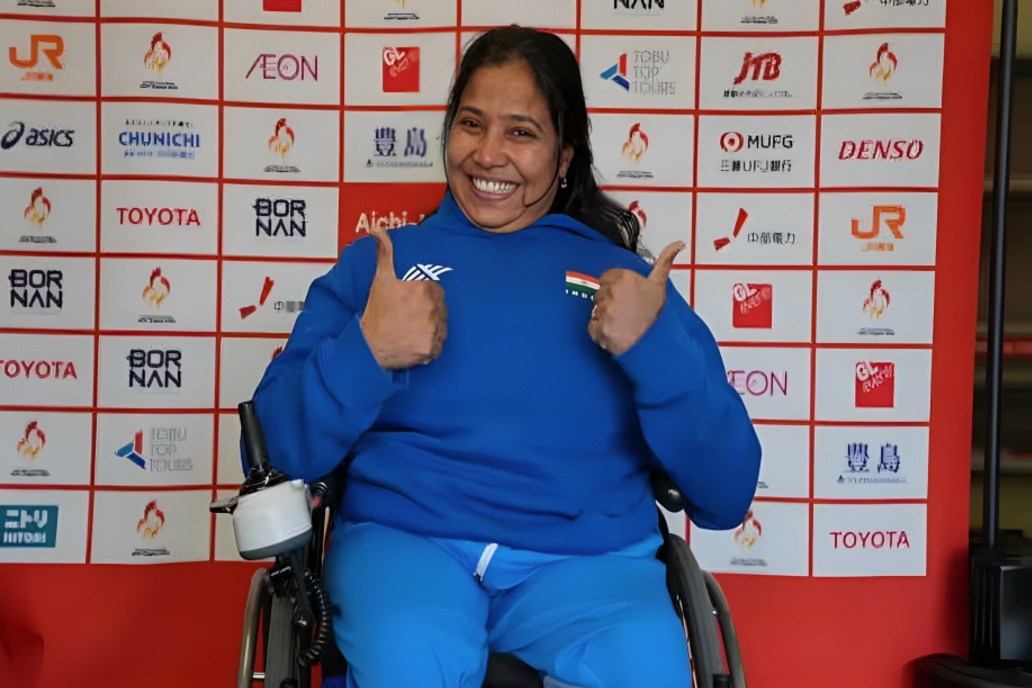 Suvarna Raj Wins Gold in F54 Discus Throw at Asian Para Games 2026