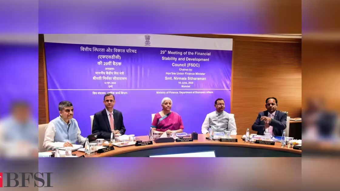 Nirmala Sitharaman Chairs 30th FSDC Meeting in Delhi With RBI Governor and Financial Regulators
