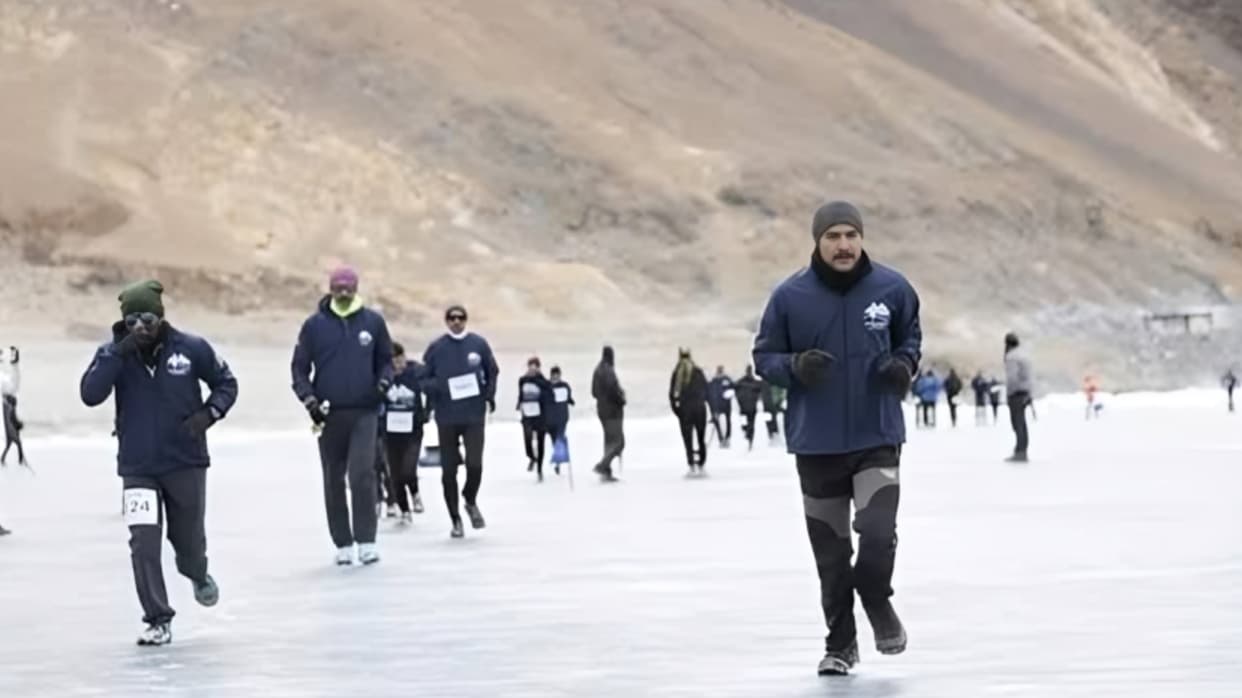 World's Highest Frozen Lake Marathon Returns to Ladakh's Pangong Tso in February 2027
