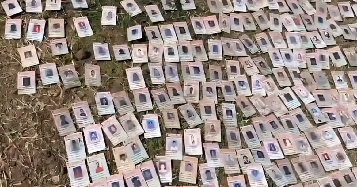 343 Voter ID Cards Found Along Narmada River in Madhya Pradesh, Congress Seeks Probe