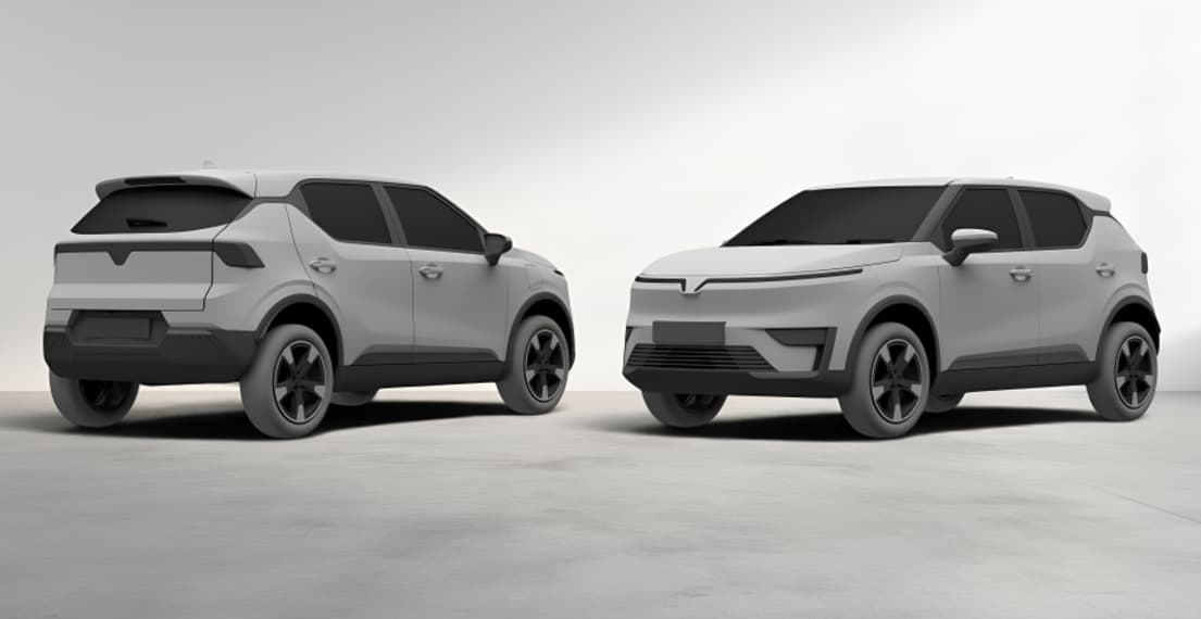 VinFast VF5 Electric SUV Design Patent Filed in India, Launch Expected With Updated Styling and Features