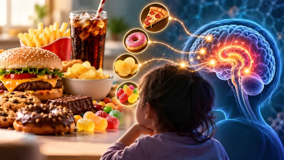 Study Links Higher Ultra Processed Food Consumption to Brain Responses and Body Fat Gain in Children