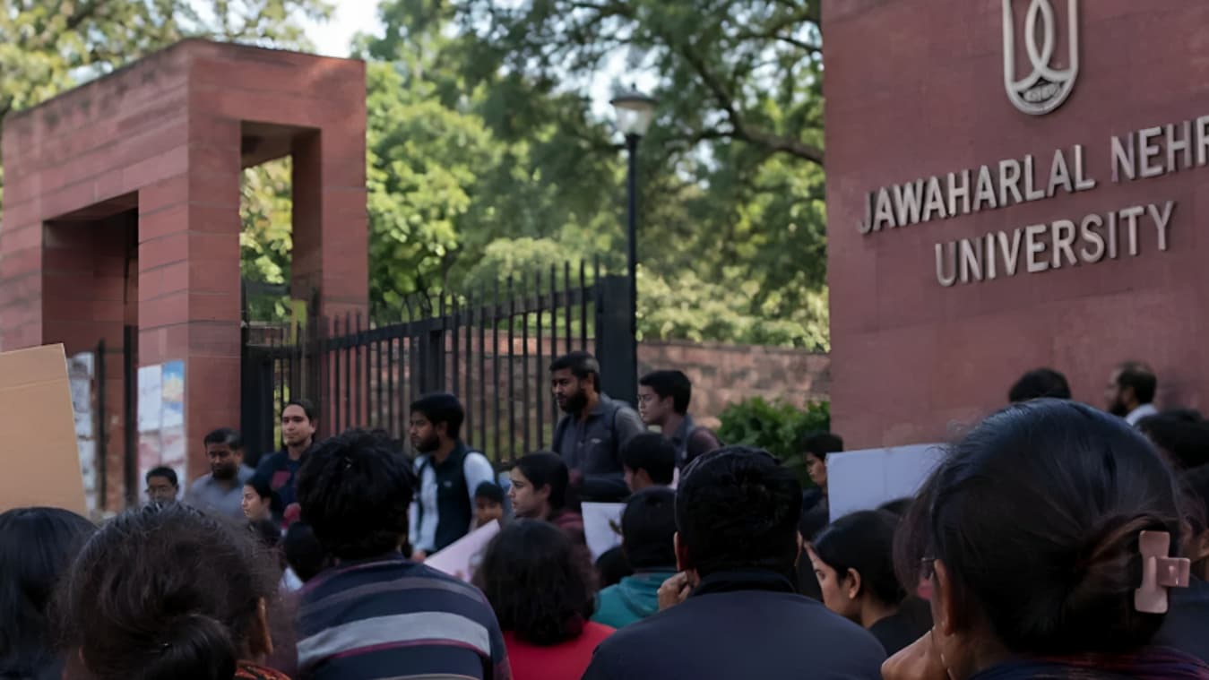 JNU PhD Reservation Row Deepens as Students’ Body Announces Indefinite Sit-In