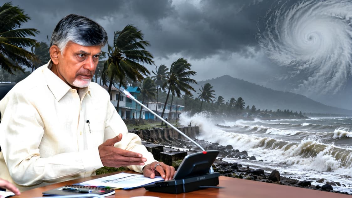 Cyclone Arnab Recovery: Chandrababu Naidu Monitors Restoration as Power Returns to 90 Percent of Affected Andhra Villages