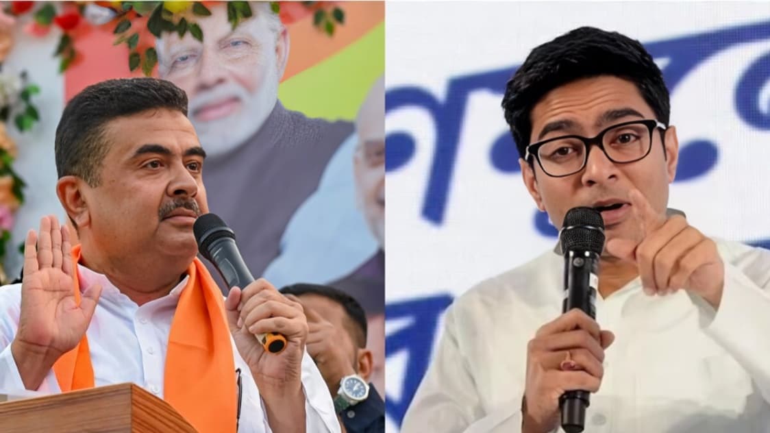 Suvendu Adhikari Targets Abhishek Banerjee Over Police Remarks, Makes Sodium-Potassium Imbalance Claim