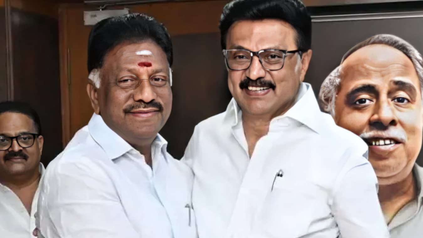 ஓ.பன்னீர்செல்வத்தை நேரில் சந்தித்து நலம் விசாரித்த மு.க.ஸ்டாலின்
