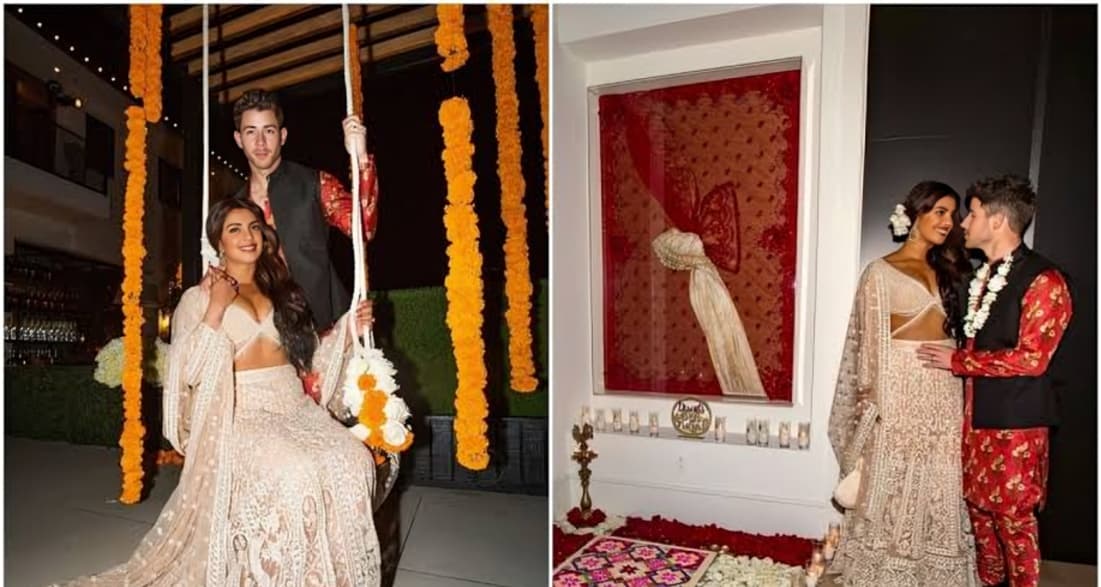 Priyanka Chopra and Nick Jonas Host Grand Diwali Party in Los Angeles with Lilly Singh and Winnie Harlow