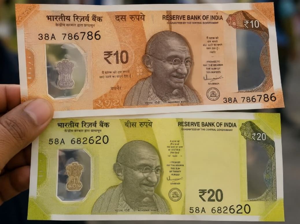 RBI May Introduce Polymer ₹10 and ₹20 Notes from April 2027, Existing Paper Currency to Continue